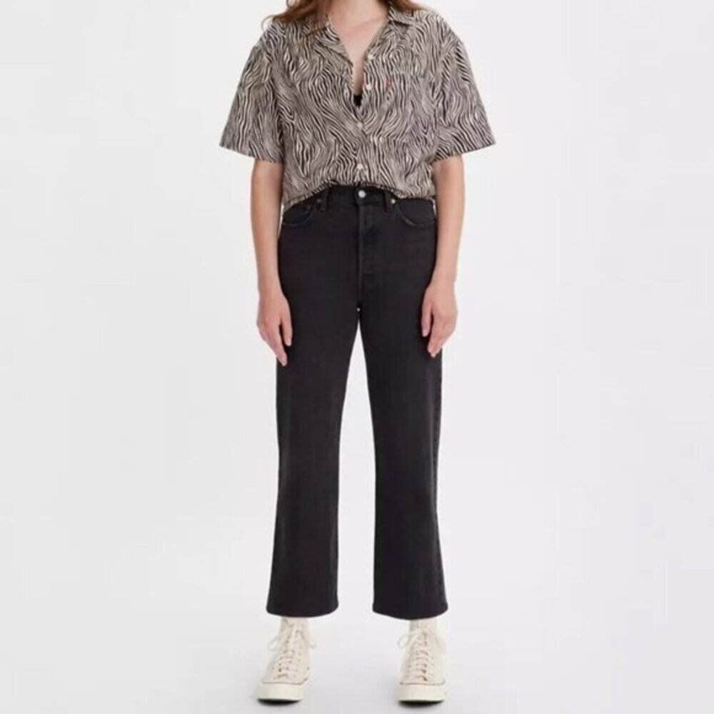 LEVI’S PREMIUM RIBCAGE STRAIGHT ANKLE WOMEN'S JEANS SIZE 26